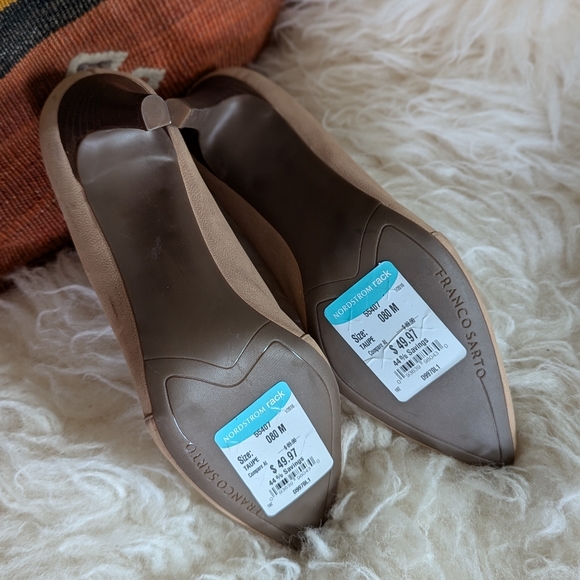 Franco Sarto Nude Heels - Picture 9 of 10